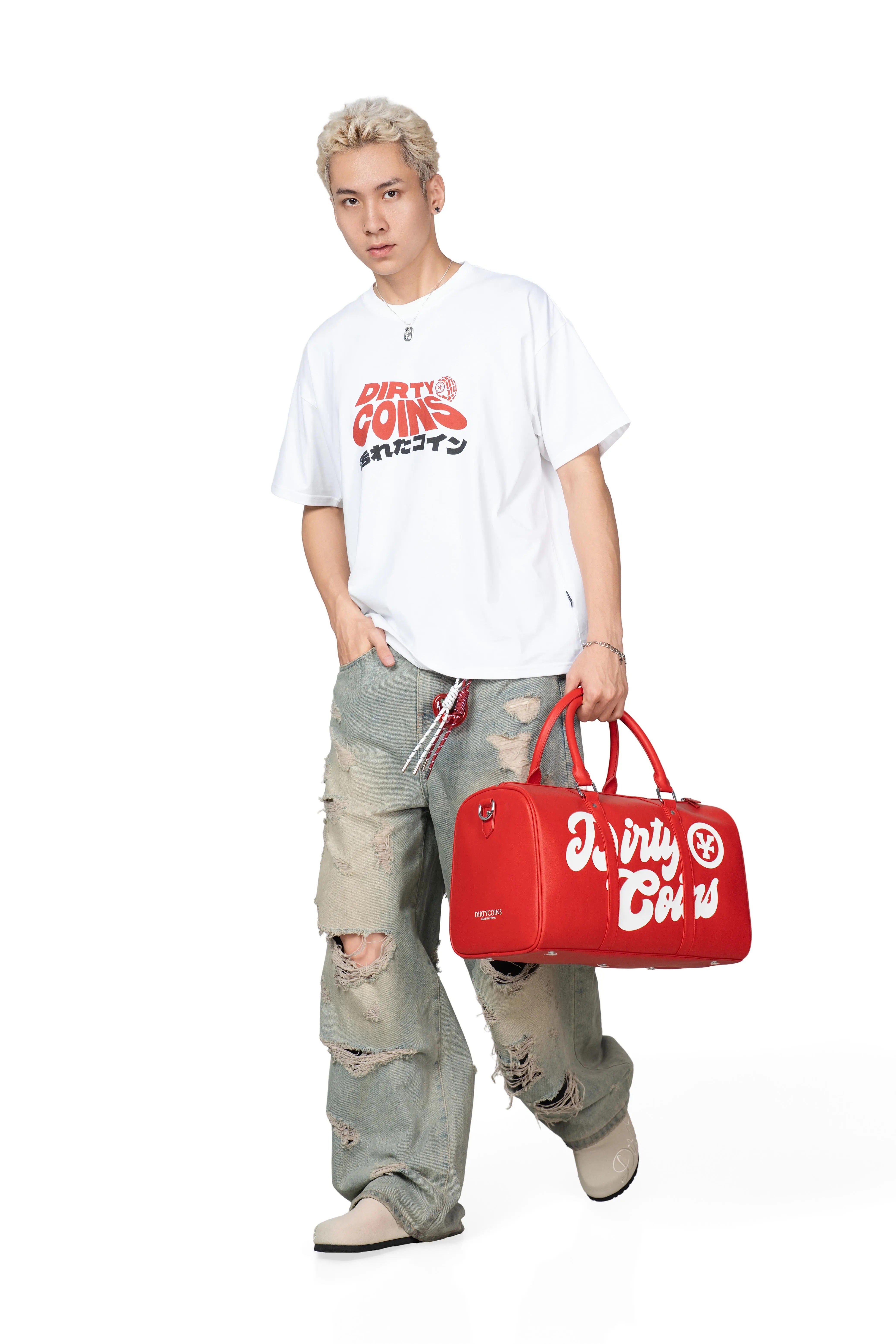 DirtyCoins Wavy Logo T-Shirt