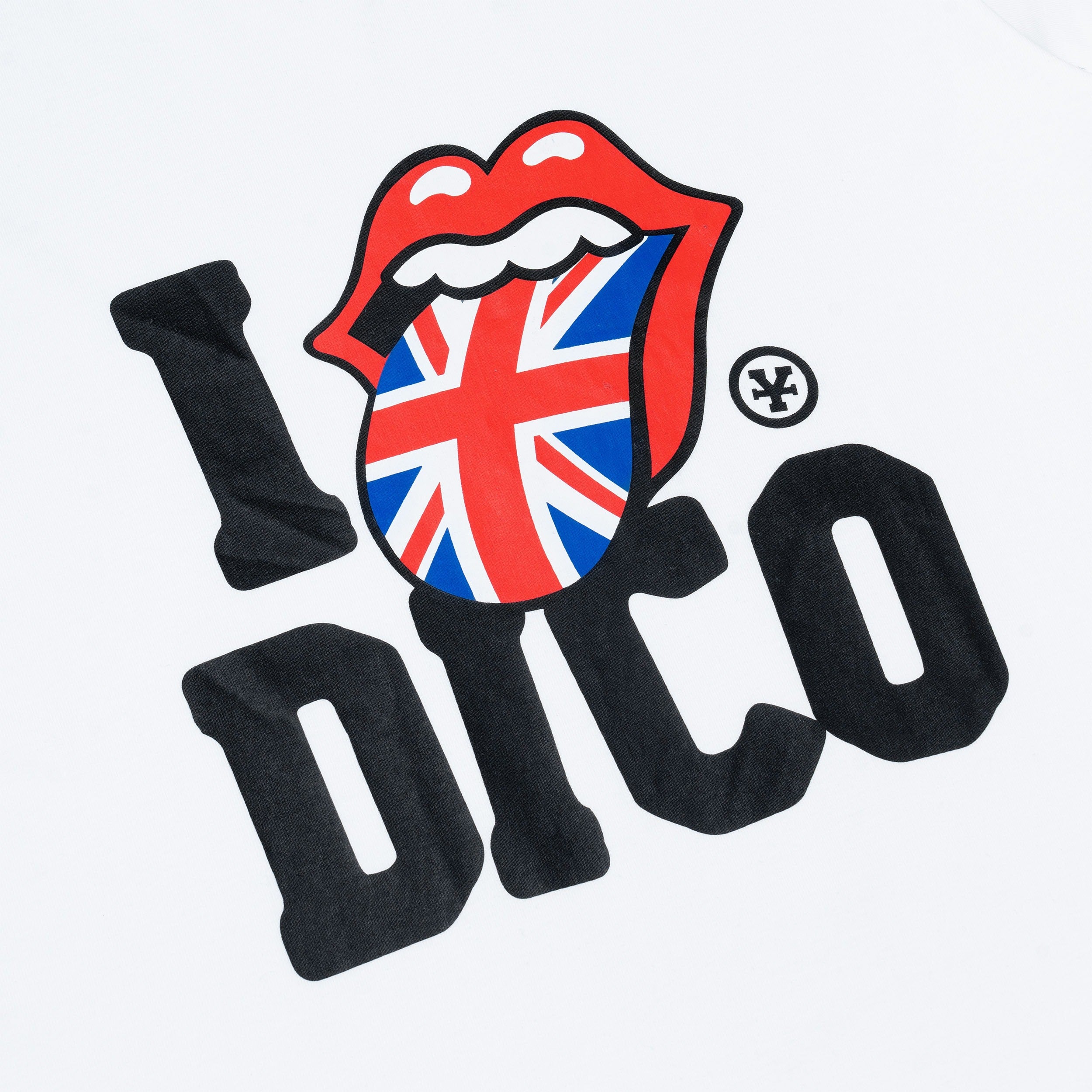 DCxRS UK Tongue Ringer Tee White