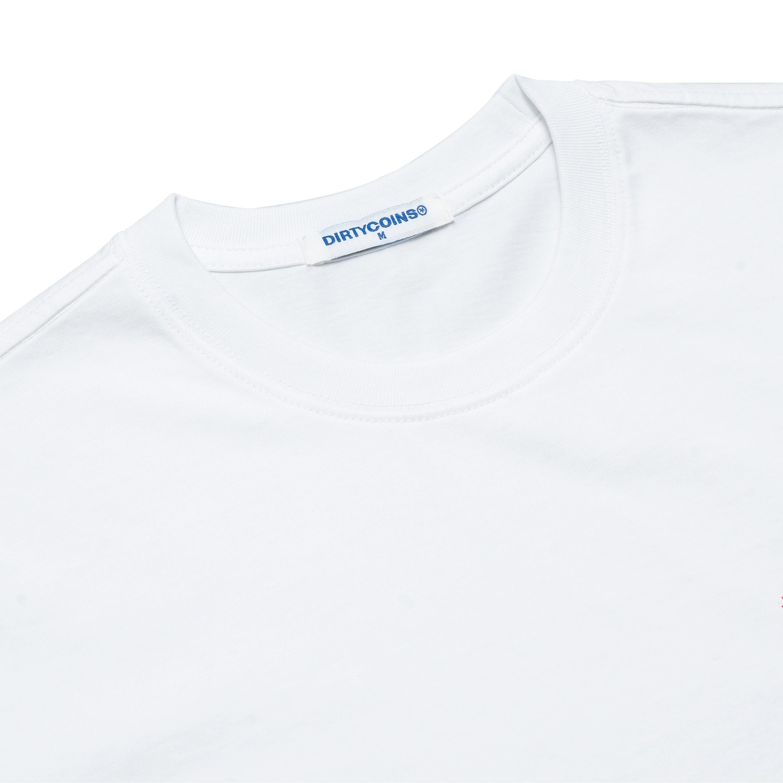 DirtyCoins Seven Cherry T-Shirt White