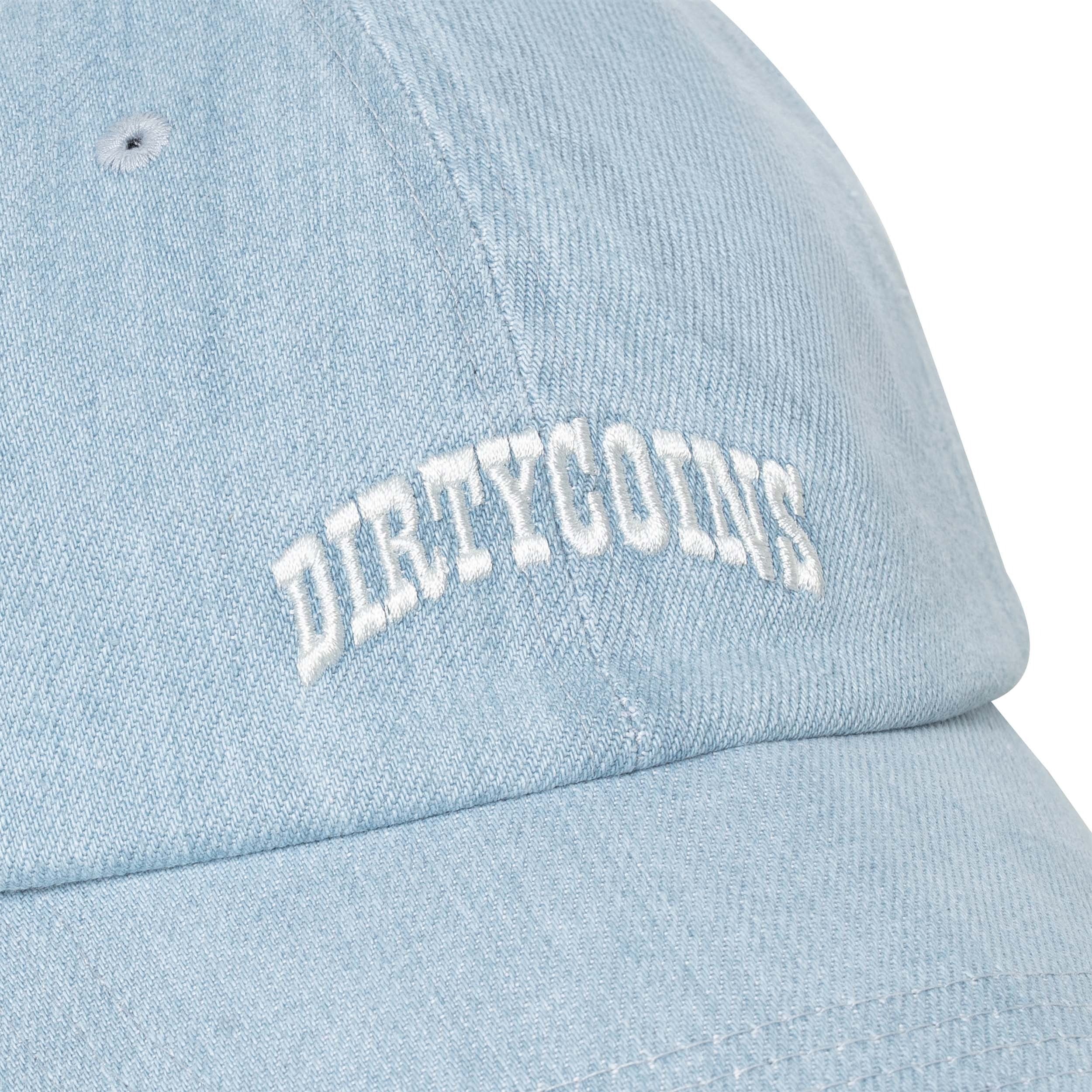 Cap Denim Washed Logo Embroidery