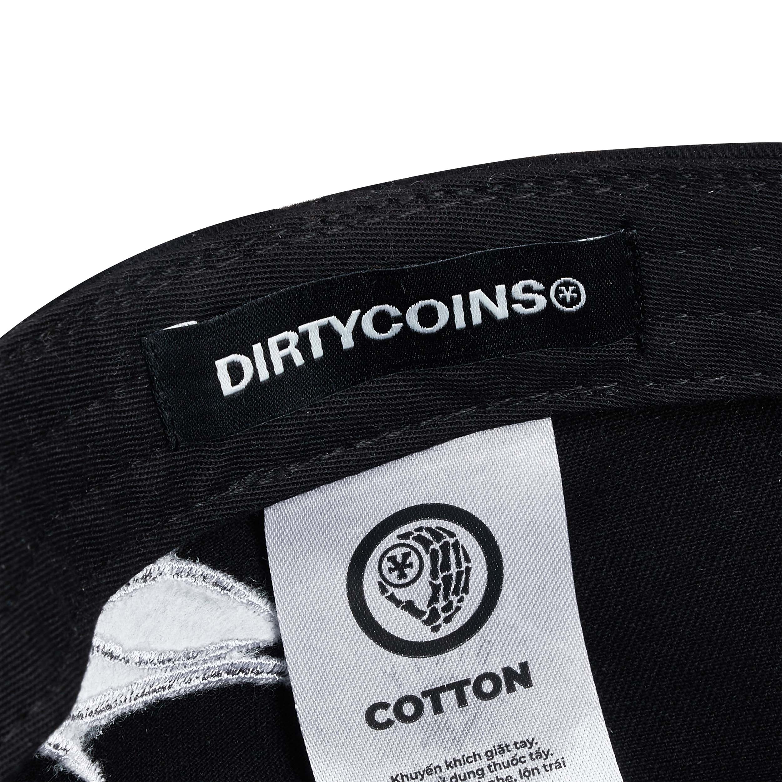 Cap DirtyCoins Racing Crew Embroidery Black