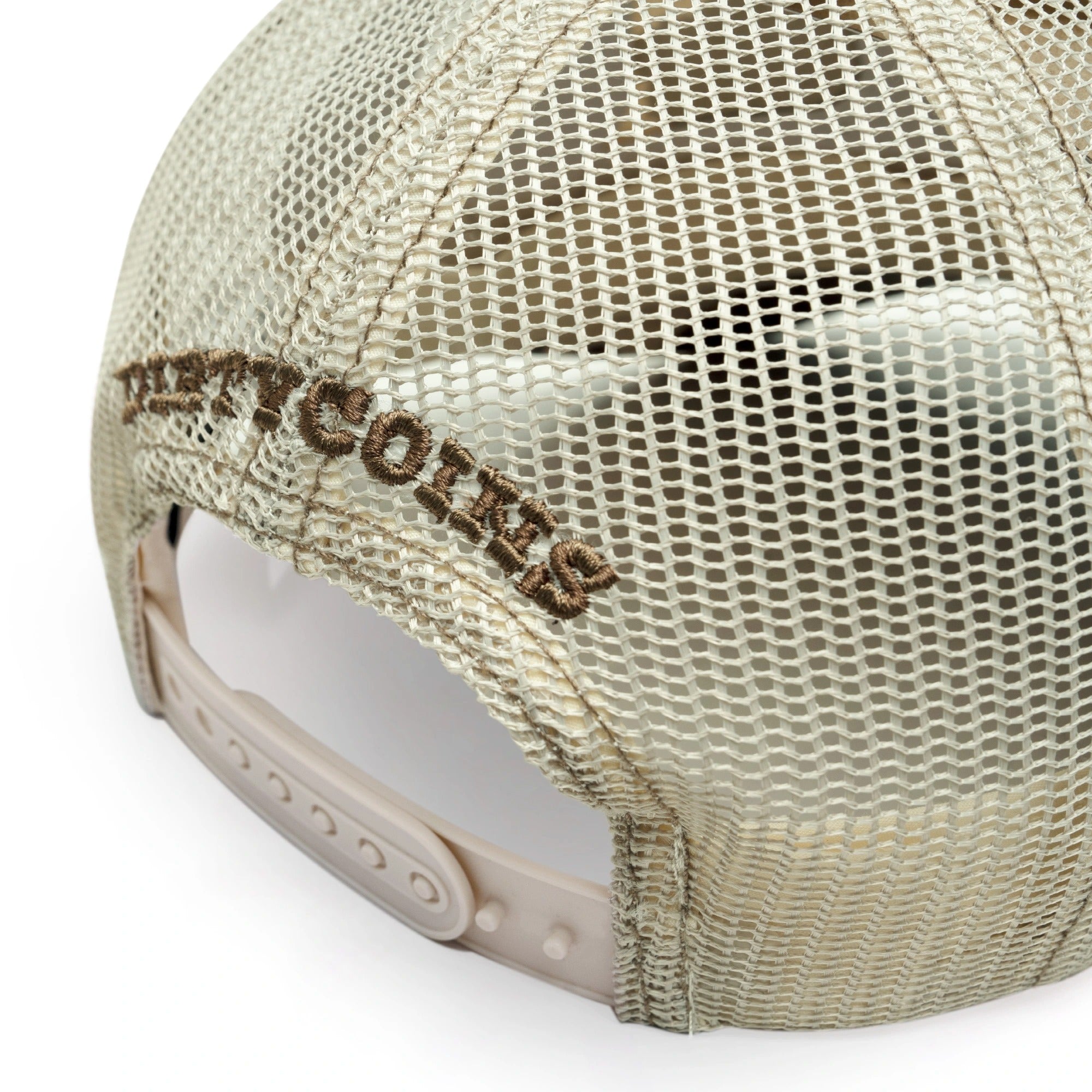 DCxRS Cow Printed Mesh Cap Begie