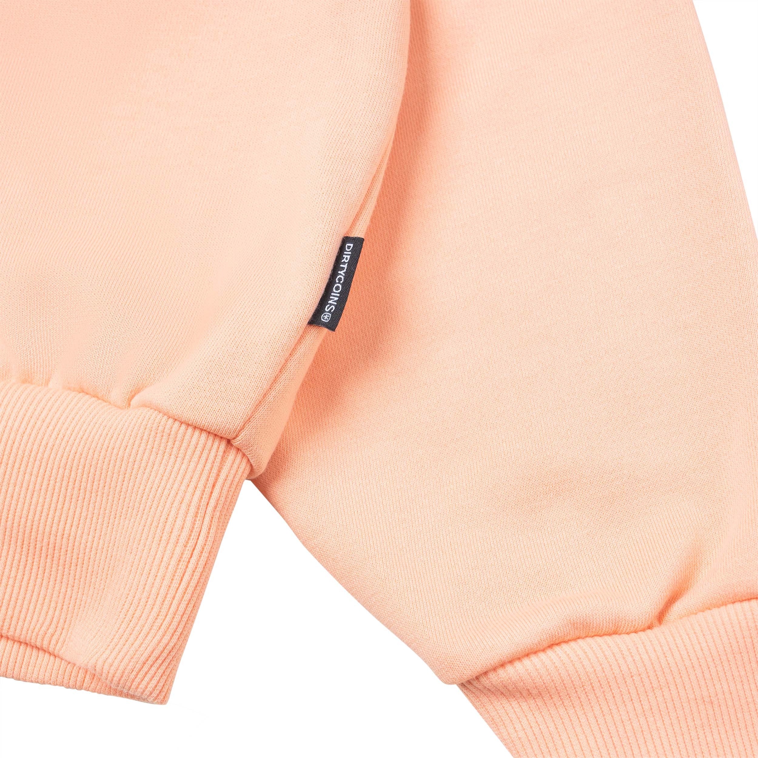 DCxRS Big Logo Printed Sweatshirt Orange