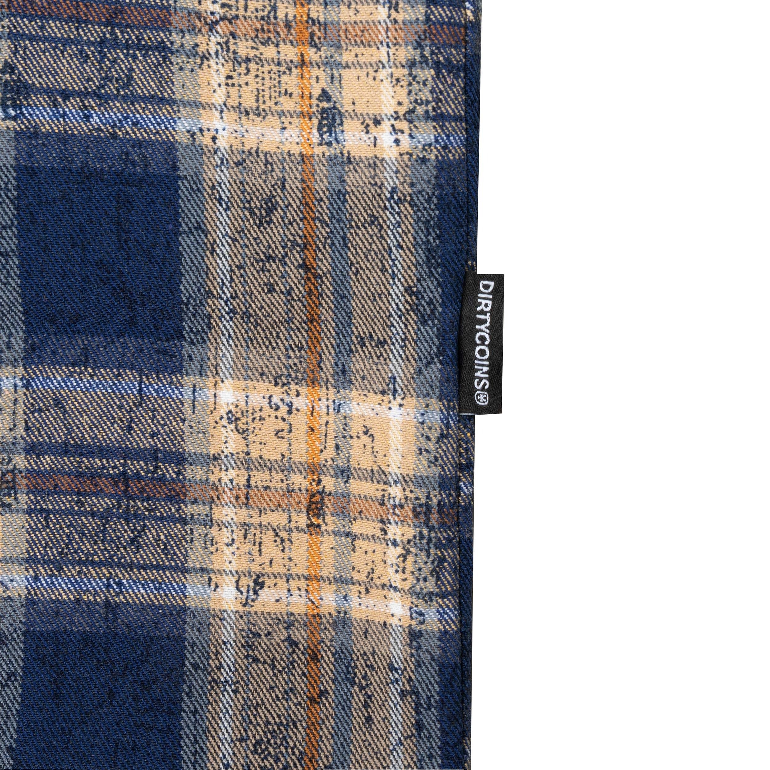 Dico Star Embroidery Sleeveless Flannel Navy Sand