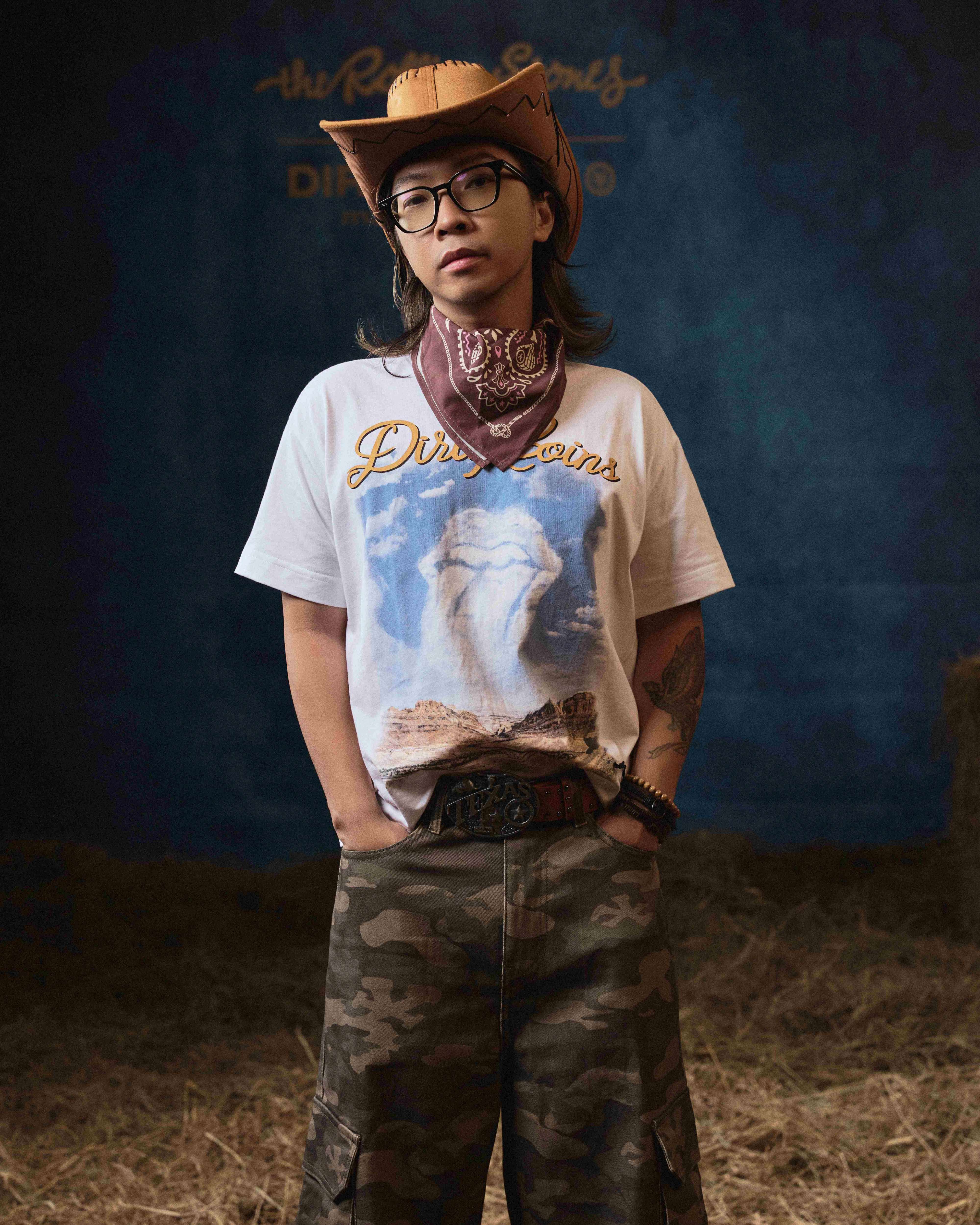 DCxRS Desert Sky-Shirt White