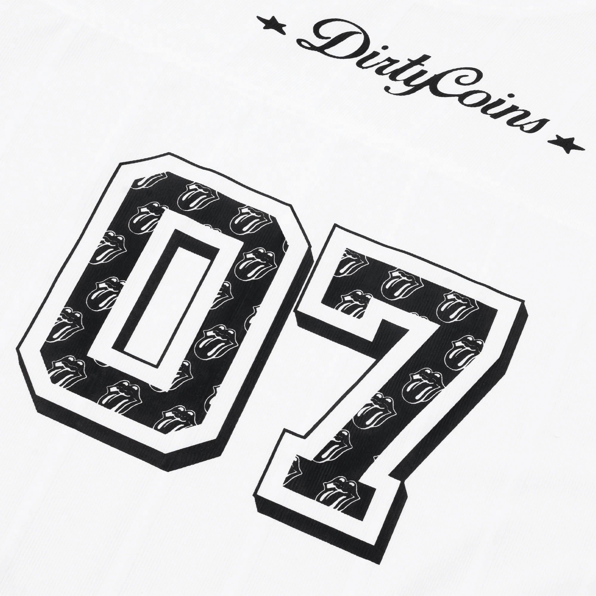 DCxRS Star 07 One Shoulder LS Jersey White