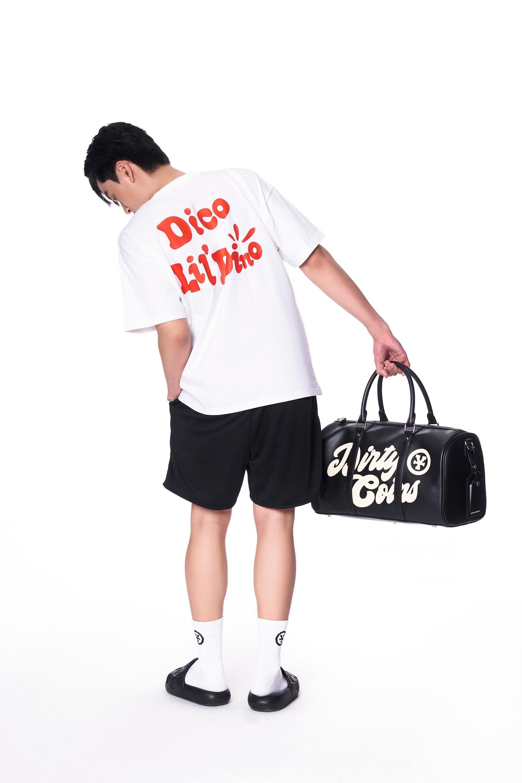 Logo Mesh Shorts - Black