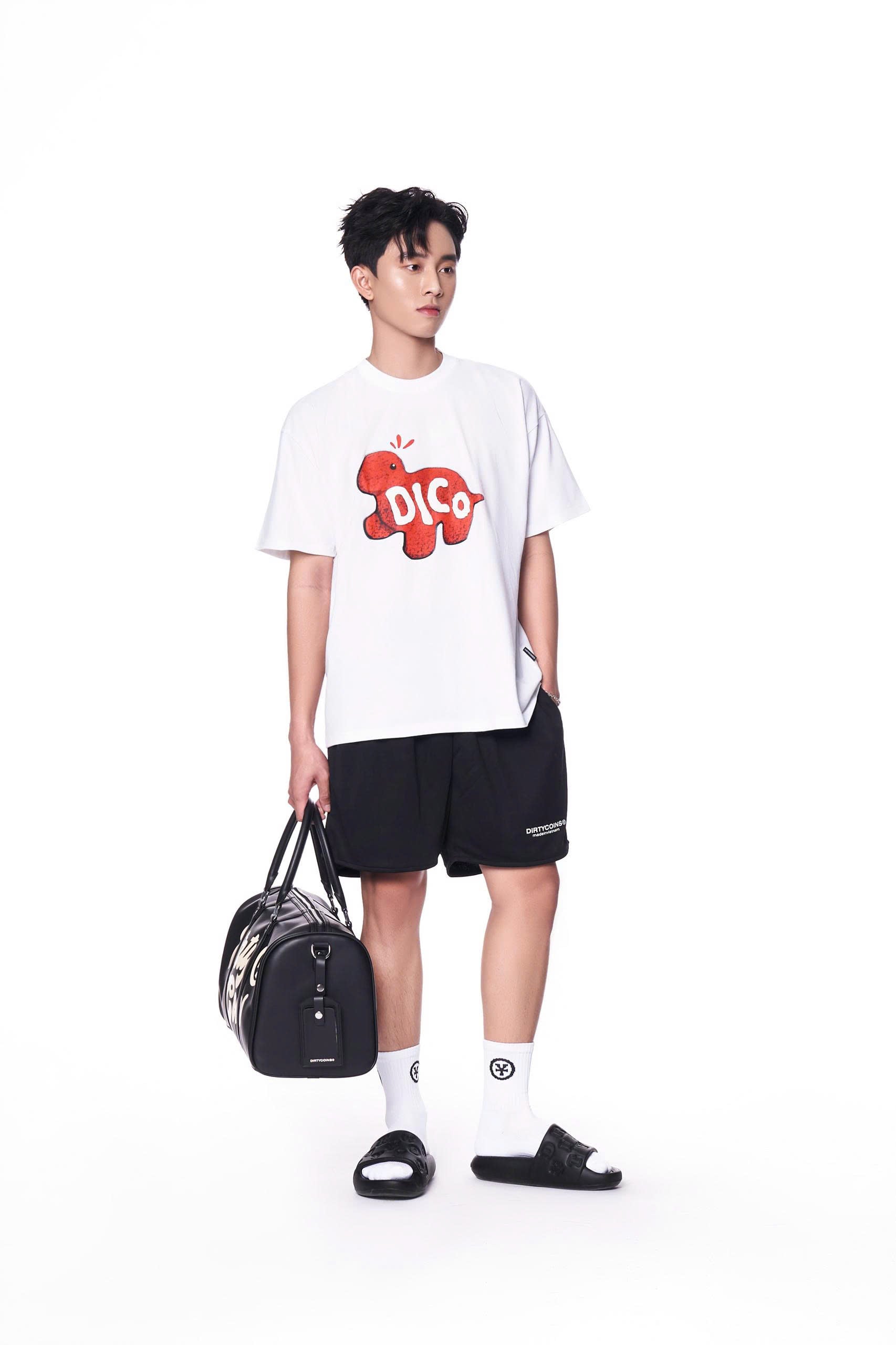 Logo Mesh Shorts - Black