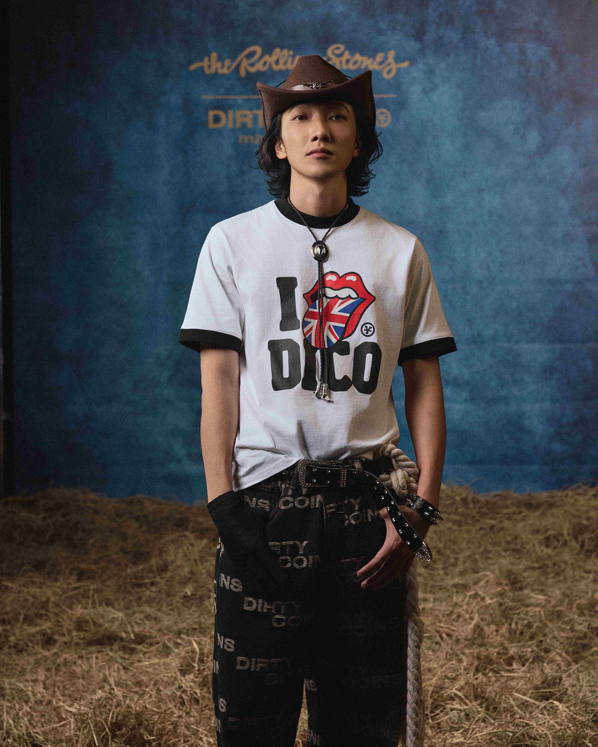 DCxRS UK Tongue Ringer Tee White