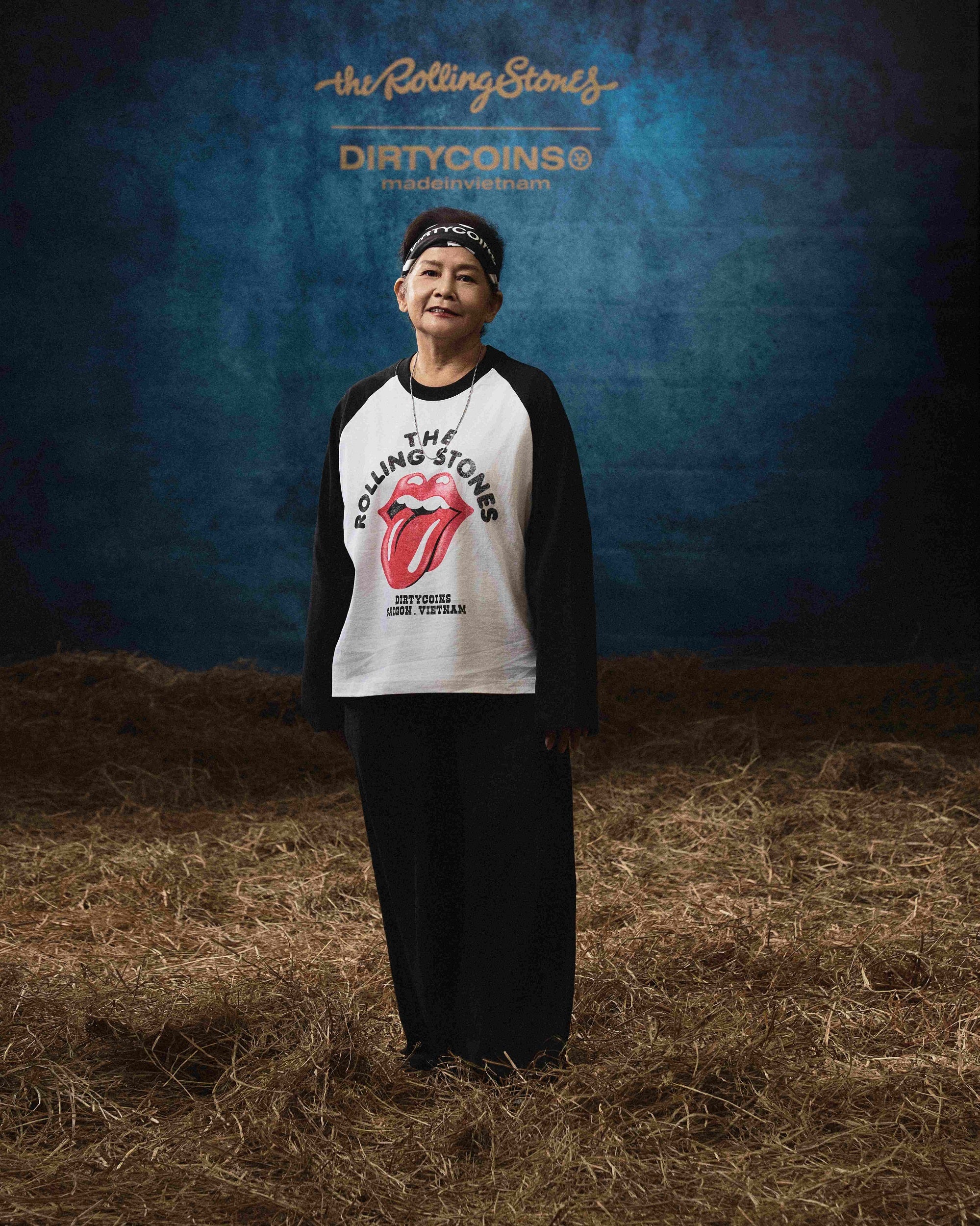 DCxRS Faded Print Raglan LS T-Shirt