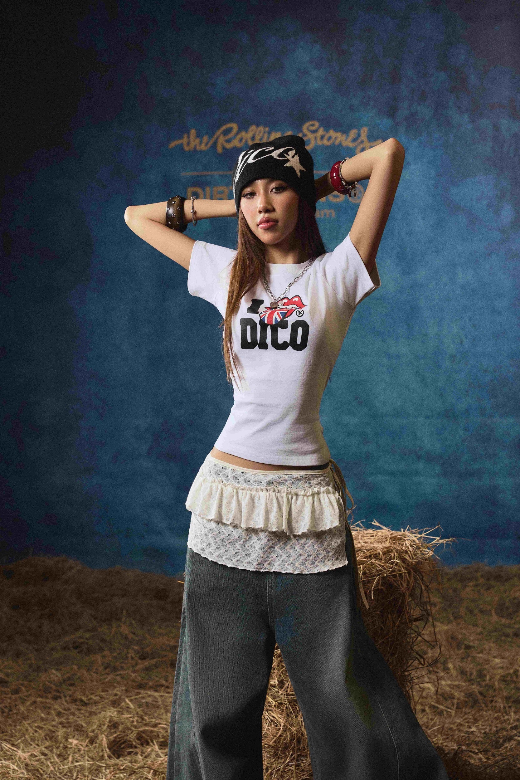 DCxRS UK Tongue Regular Baby Tee