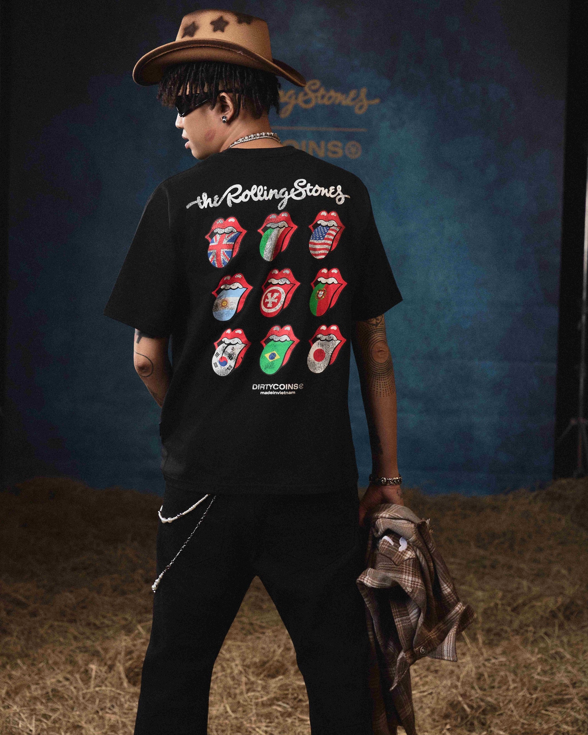 DCxRS International T-Shirt - Black