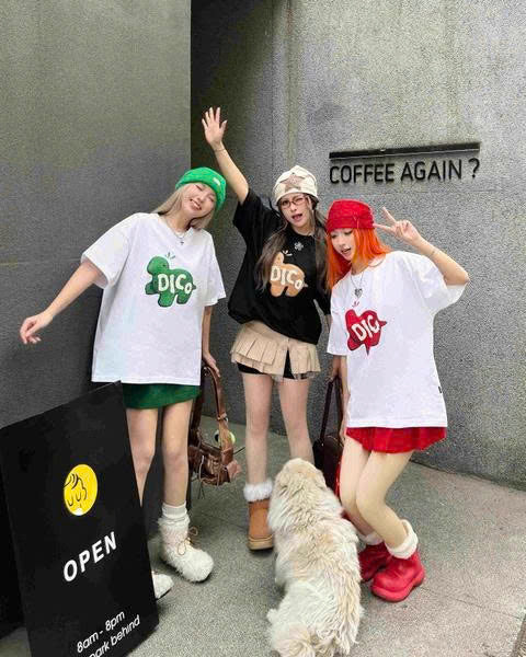 Dico Lil Dino Coffee T-shirt